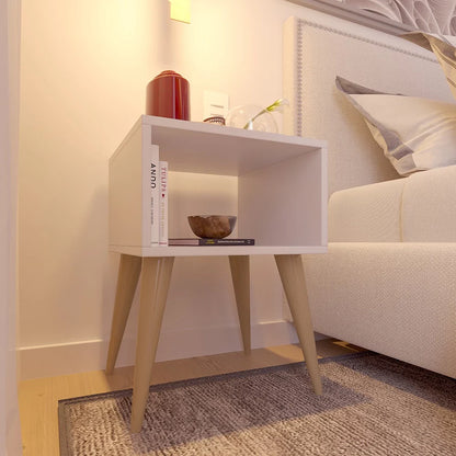 Mesa de Cabeceira Lateral Branco