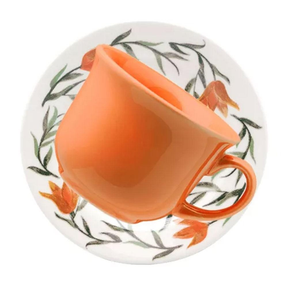 Aparelho De Jantar E Chá Louça 20 Peças Lírios