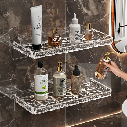 Prateleiras De Banheiro Sem Furo Acrílico