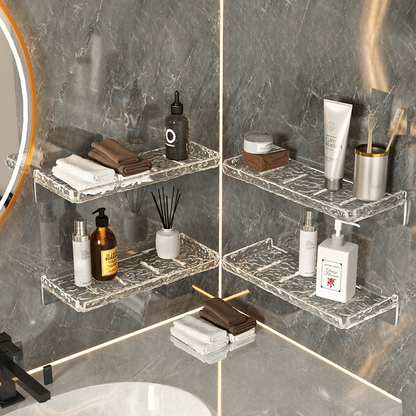 Prateleiras De Banheiro Sem Furo Acrílico