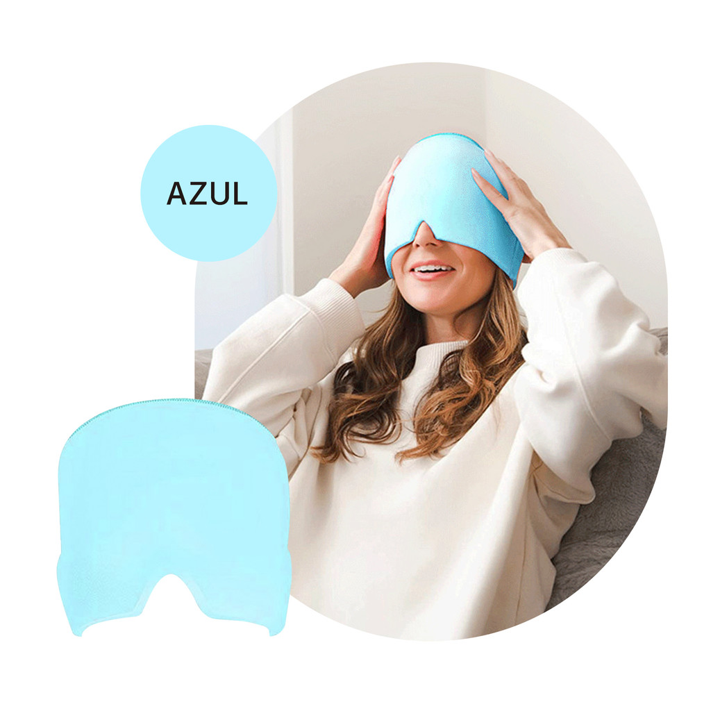 Touca Terapêutica HeadCare Duo para Alivio de Enxaqueca - Compre 1 Leve 2