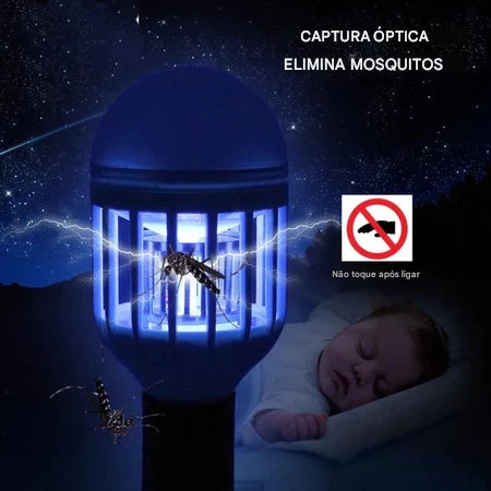 Lâmpada de Choque Elétrico Para Posquito