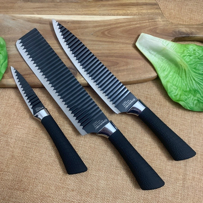 Kit 6 Peças Conjunto de Faca