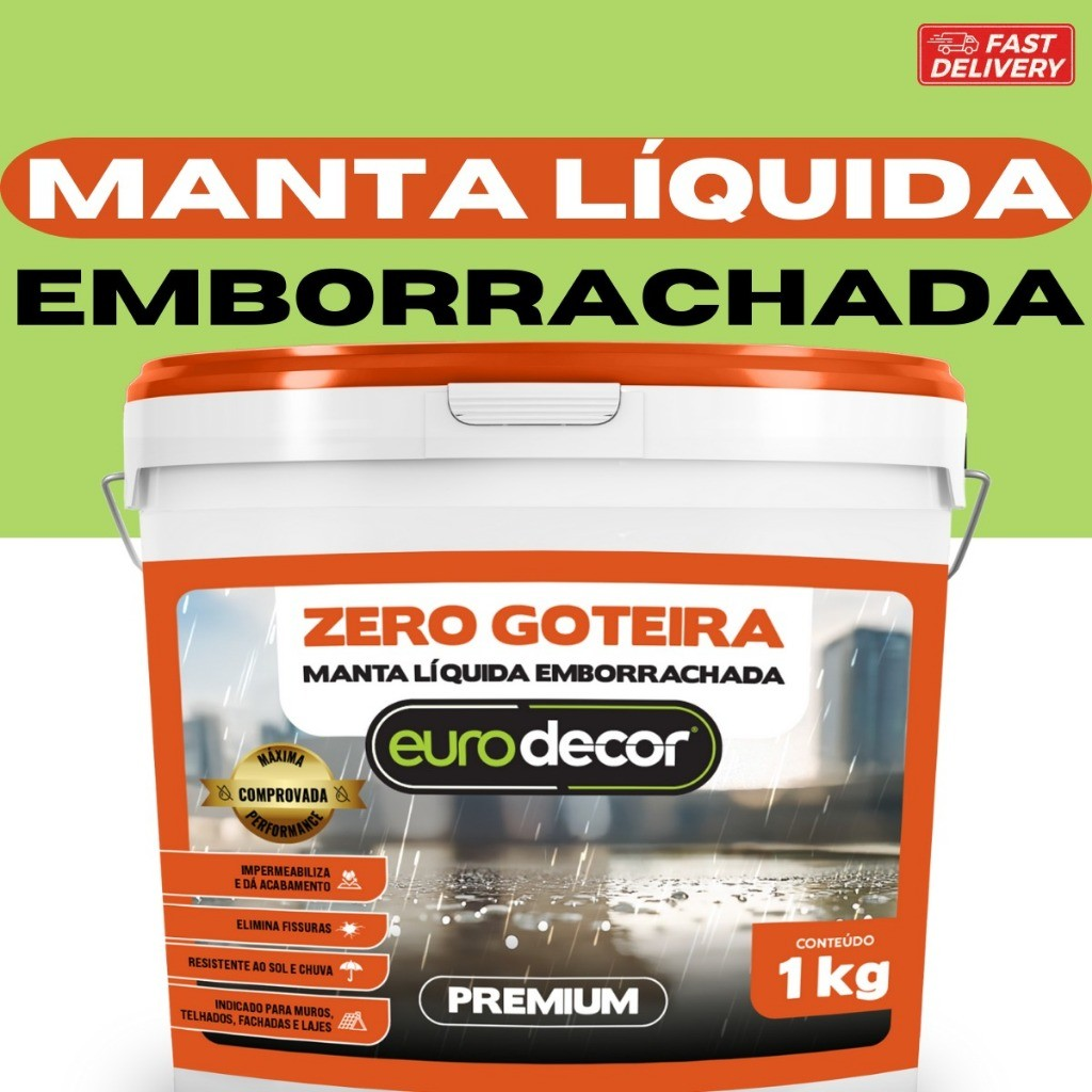 Manta Liquida Emborrachada Premium 1KG