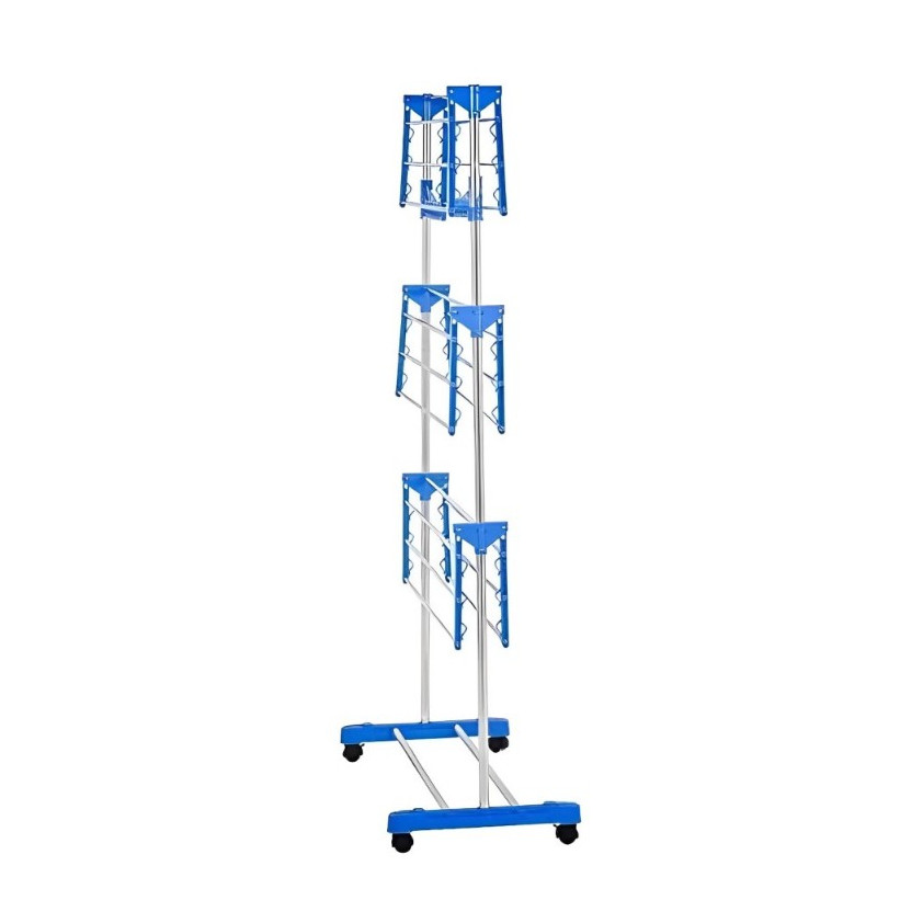 Varal Grande de Chão de 3 Andares Portátil