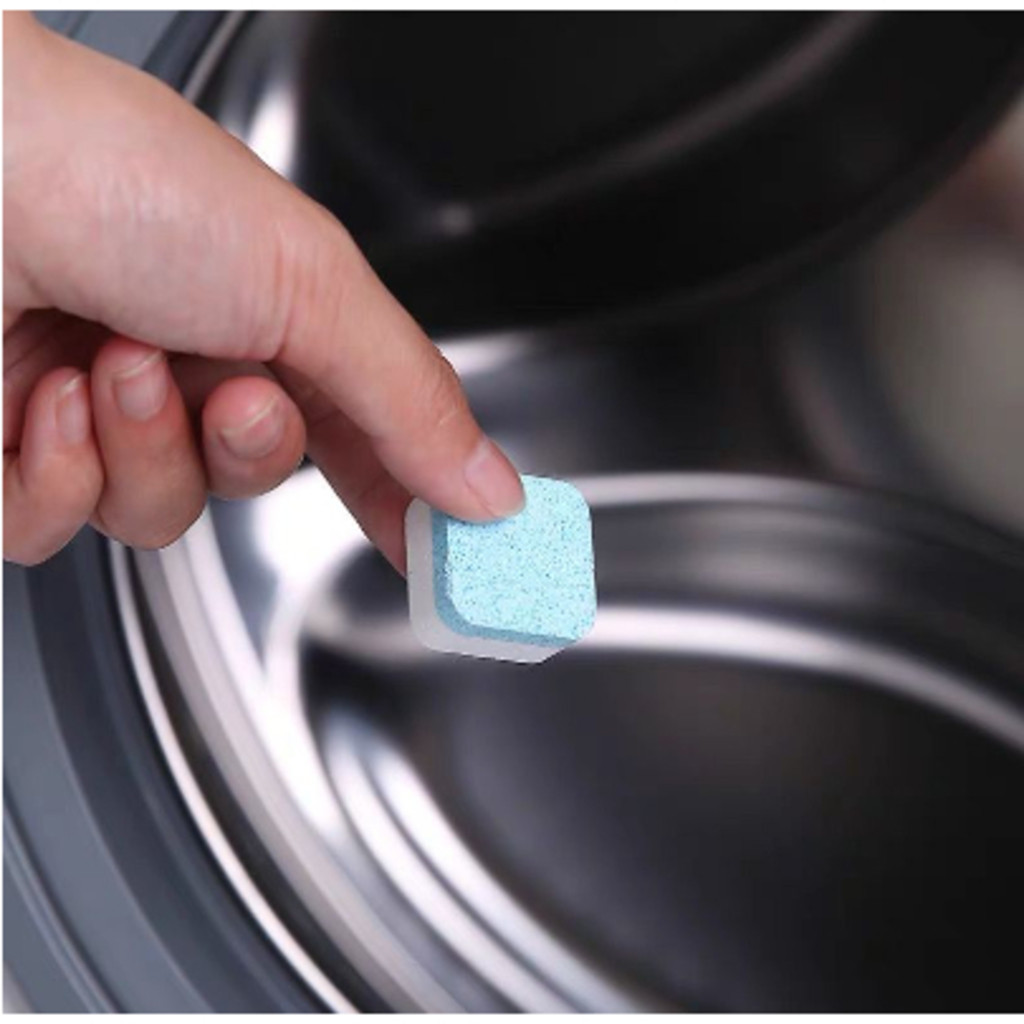 Pastilhas para Limpeza de Máquinas de Lavar Roupas Efervescentes Multifuncional