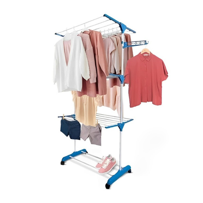 Varal Grande de Chão de 3 Andares Portátil